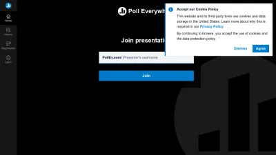 Screenshot preview of pollev.com