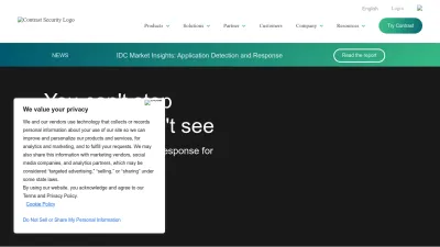 Screenshot preview of contrastsecurity.com