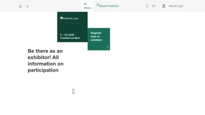 Screenshot preview of ambiente.messefrankfurt.com