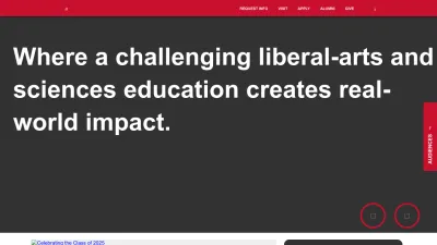 Screenshot preview of dickinson.edu