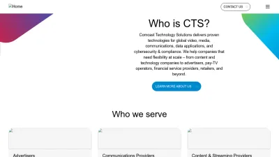 Screenshot preview of comcasttechnologysolutions.com