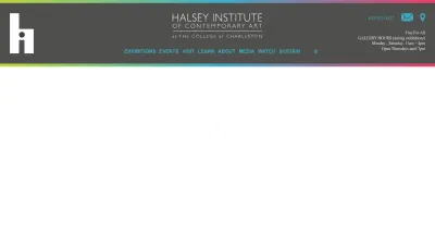 Screenshot preview of halsey.cofc.edu