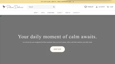 Screenshot preview of plumdeluxe.com