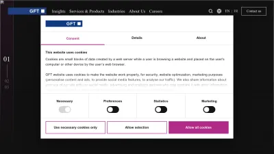 Screenshot preview of gft.com