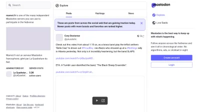 Screenshot preview of mamot.fr