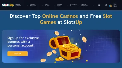 Screenshot preview of slotsup.com