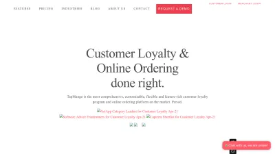 Screenshot preview of tapmango.com