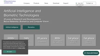 Screenshot preview of neurotechnology.com
