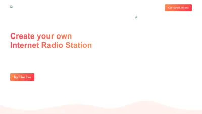 Screenshot preview of radioking.com