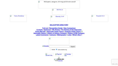 Screenshot preview of aviastar.org