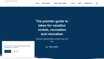 Screenshot preview of lakelubbers.com