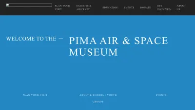 Screenshot preview of pimaair.org