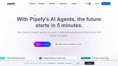 Screenshot preview of pipefy.com