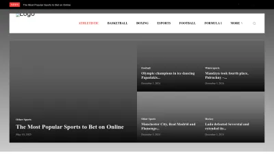 Screenshot preview of athletistic.com