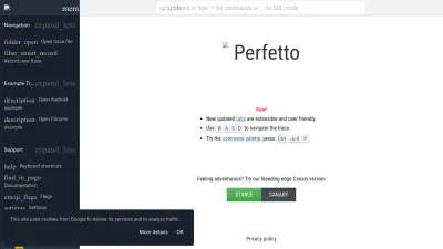 Screenshot preview of ui.perfetto.dev