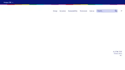 Screenshot preview of gruppotim.it