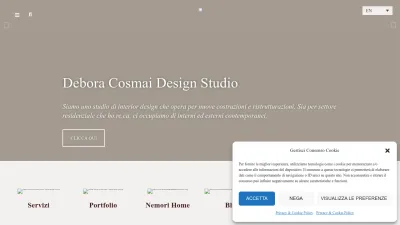 Screenshot preview of deboracosmai.com