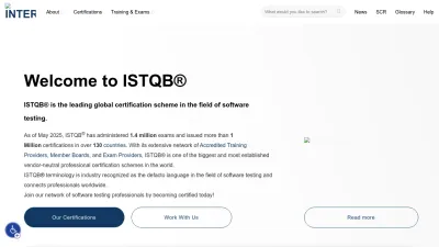 Screenshot preview of istqb.org
