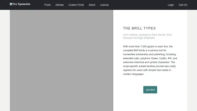 Screenshot preview of tiro.com