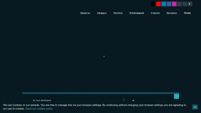 Screenshot preview of nats.aero
