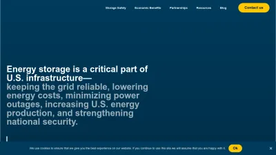 Screenshot preview of energystorage.org