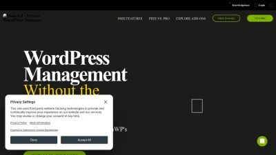 Screenshot preview of mainwp.com