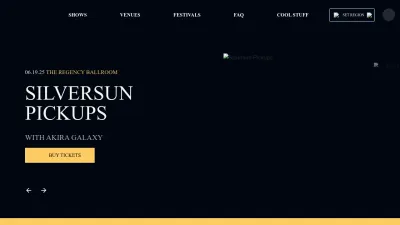 Screenshot preview of goldenvoice.com