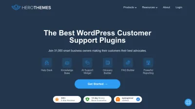 Screenshot preview of herothemes.com