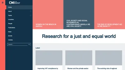 Screenshot preview of cmi.no