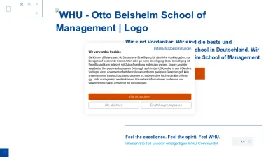 Screenshot preview of whu.edu