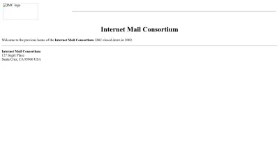 Screenshot preview of imc.org