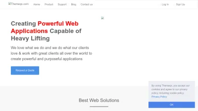 Screenshot preview of themeqx.com