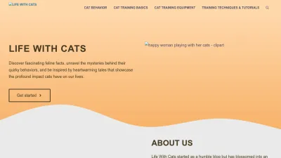 Screenshot preview of lifewithcats.tv