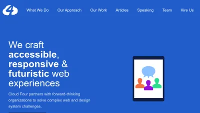 Screenshot preview of cloudfour.com