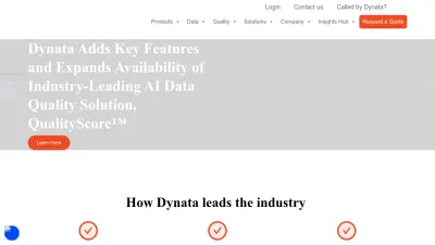 Screenshot preview of dynata.com