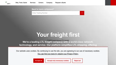 Screenshot preview of xpo.com