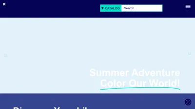 Screenshot preview of poudrelibraries.org
