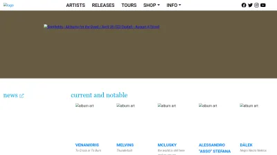 Screenshot preview of ipecac.com