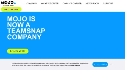 Screenshot preview of mojo.sport