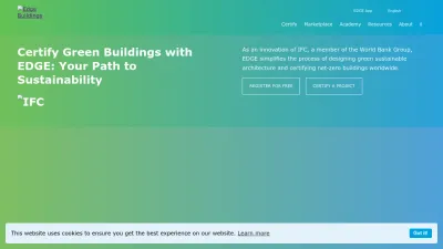 Screenshot preview of edgebuildings.com