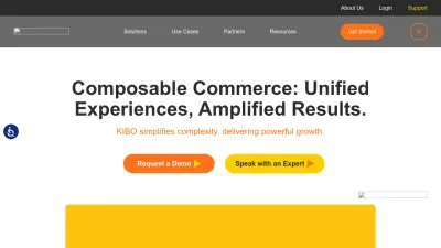 Screenshot preview of kibocommerce.com