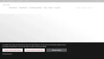 Screenshot preview of rtx.com