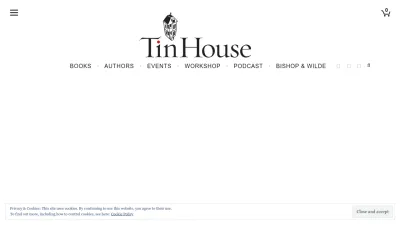 Screenshot preview of tinhouse.com