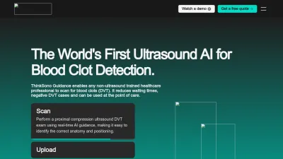 Screenshot preview of thinksono.com