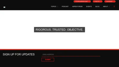 Screenshot preview of techpolicyinstitute.org