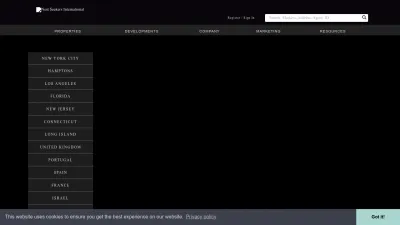 Screenshot preview of nestseekers.com