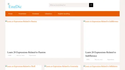 Screenshot preview of engdic.org
