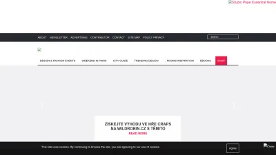 Screenshot preview of parisdesignagenda.com