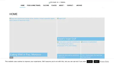 Screenshot preview of anitasfeast.com