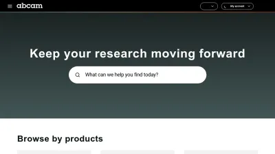 Screenshot preview of abcam.com